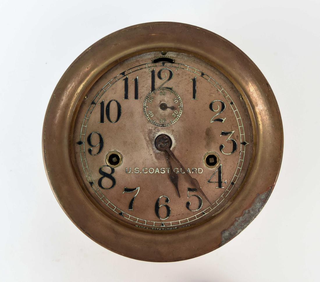 SETH THOMAS US. COAST GUARD SHIPS CLOCK (1 of 4)
