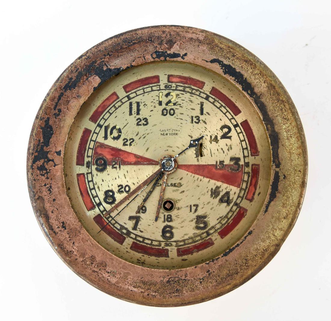 CHELSEA WWII RADIO ROOM SHIPS CLOCK (1 of 4)