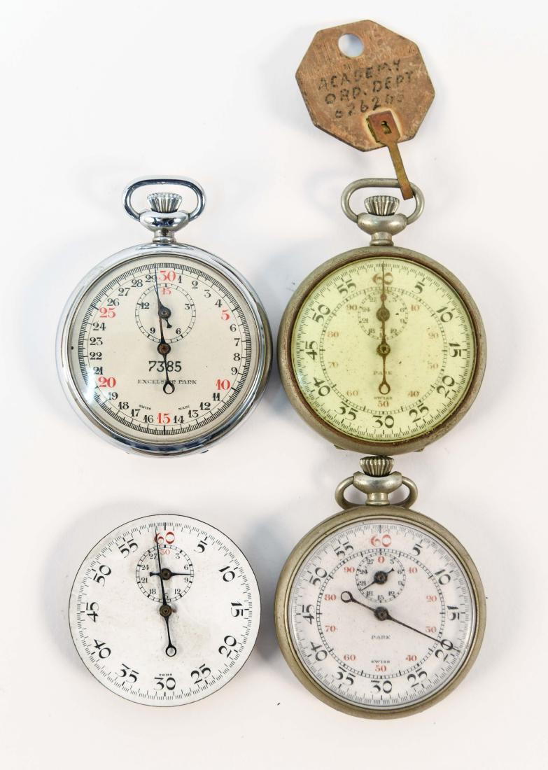 GROUPING OF PARK POCKET STOP WATCH TIMERS (1 of 10)