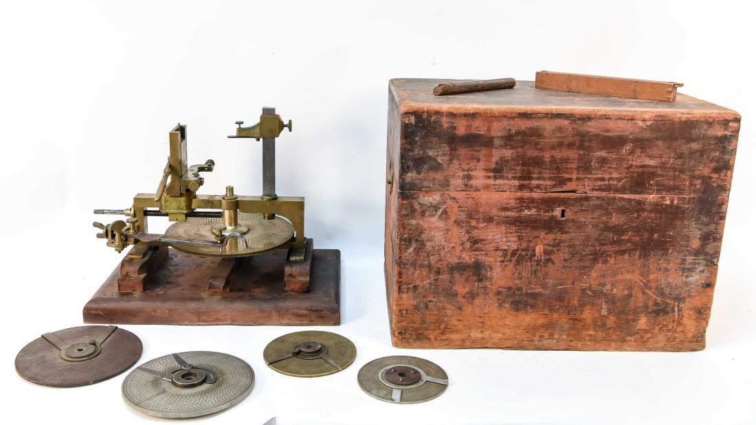 19TH C. WATCHMAKER'S PRECISION TOOL (1 of 9)