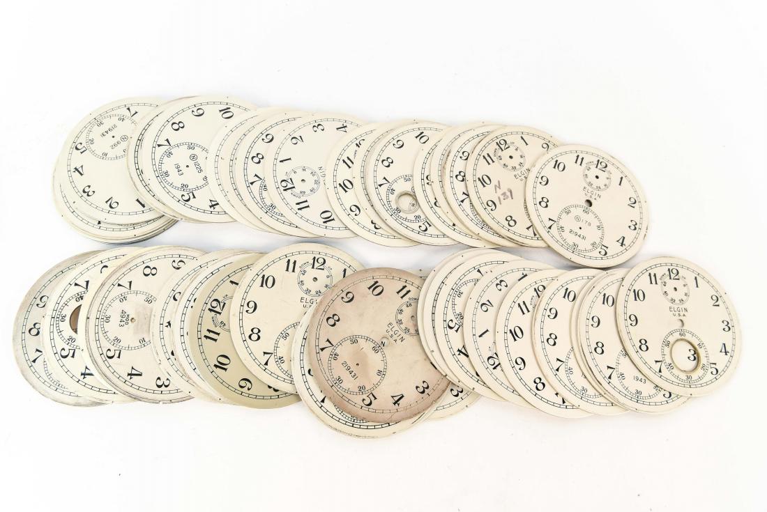 (45) ELGIN 1943 CHRONOMETER WHITE DIALS (1 of 6)