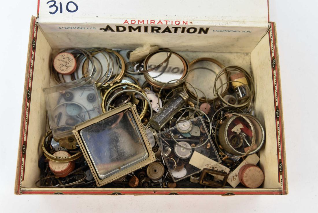 GROUPING OF MISC POCKET WATCH PARTS ETC (1 of 5)