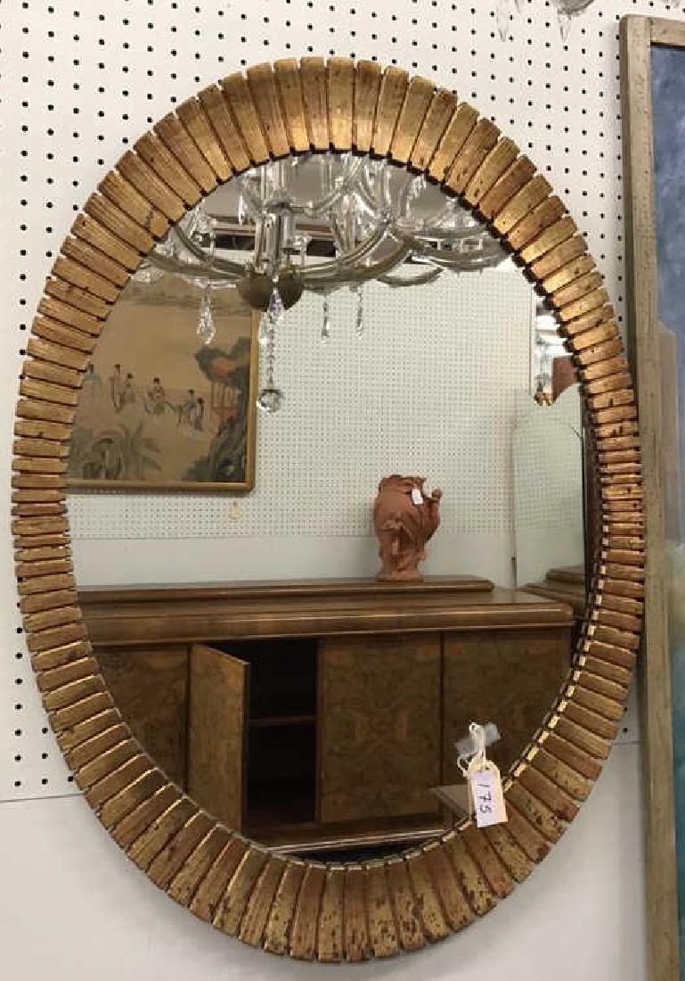 ITALIAN STYLE SCALLOPED FRAME MIRROR (1 of 3)