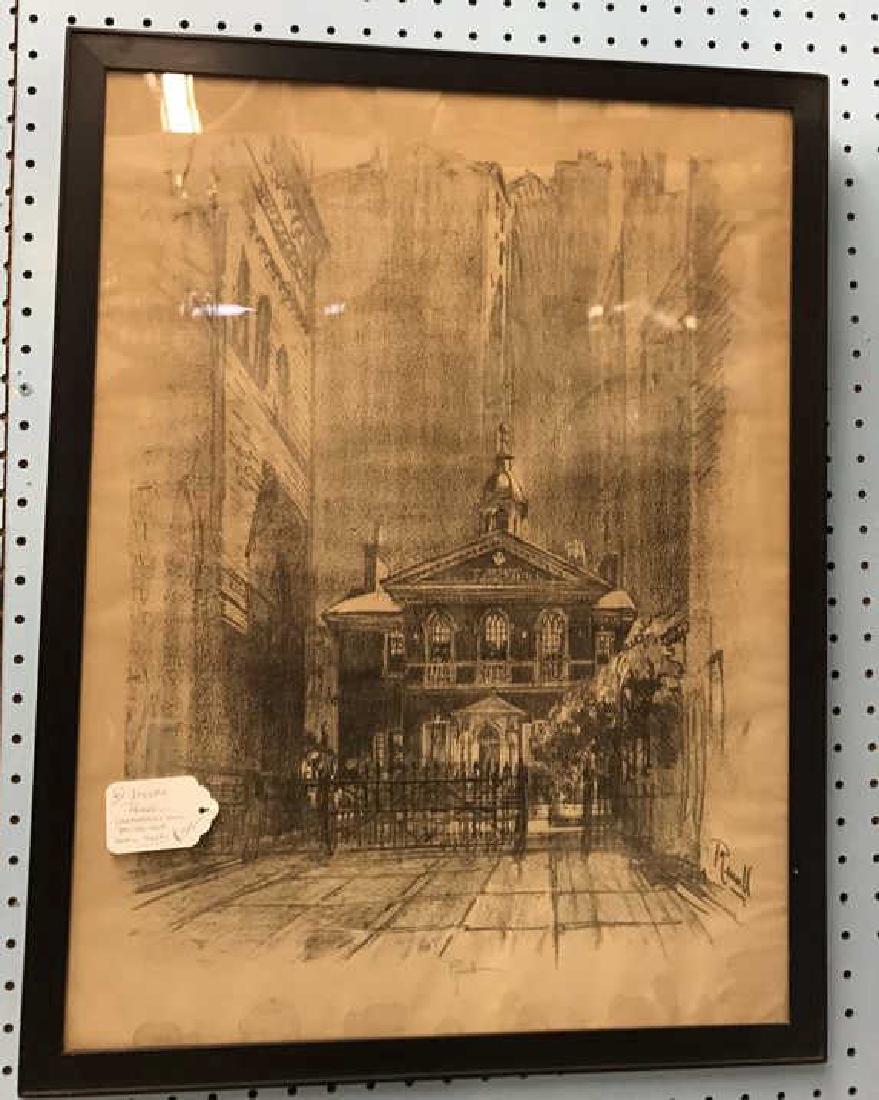 JOSEPH PENNELL SIGNED PRINT (1 of 3)