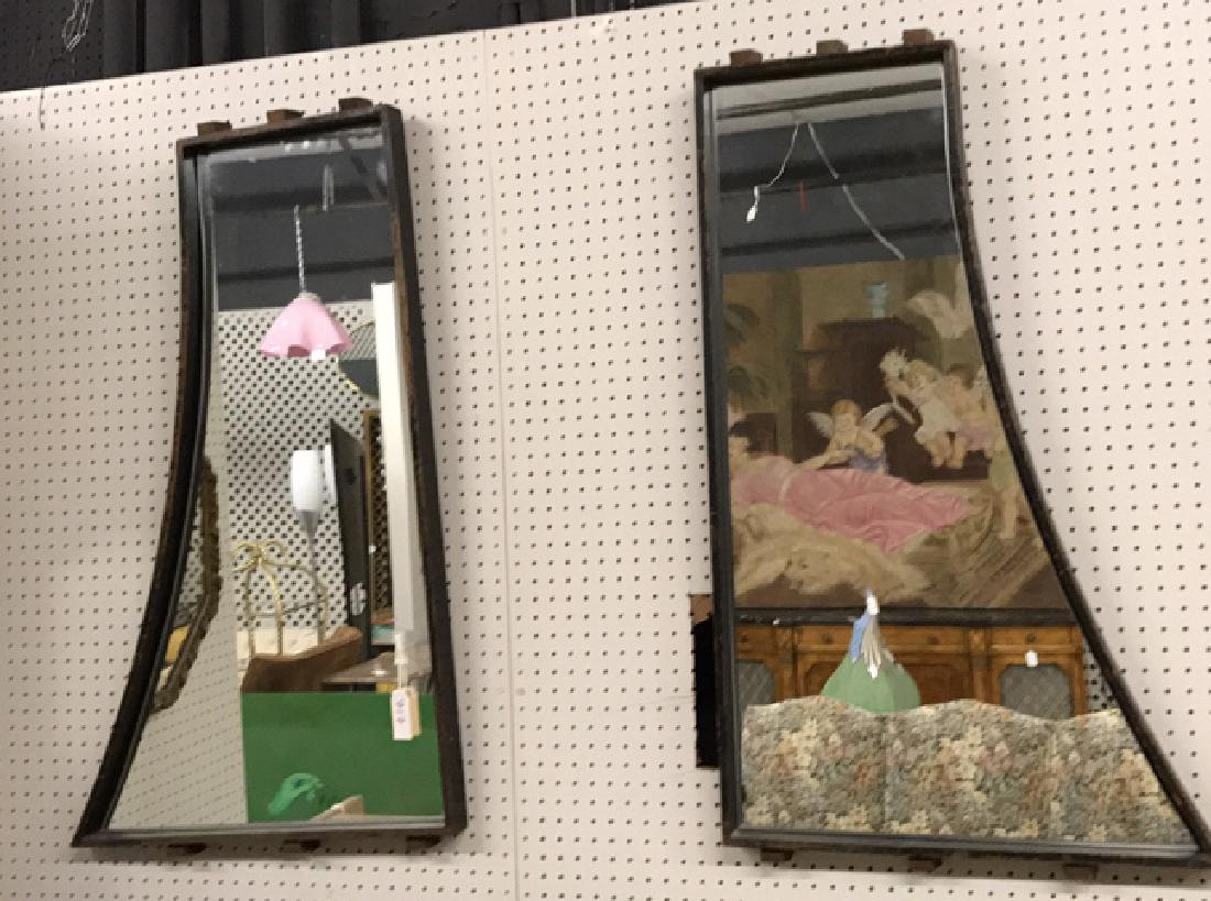 INDUSTRIAL WOODEN MOLD FRAME MIRRORS (1 of 6)