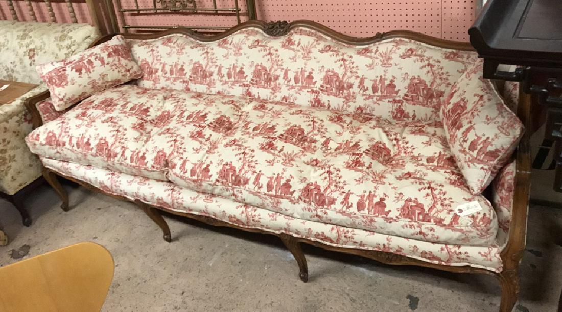 FRENCH PROVINCIAL STYLE SOFA (1 of 7)