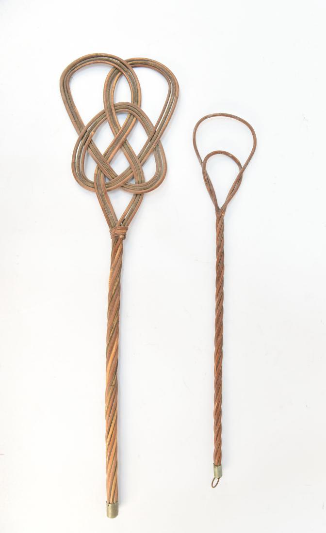 (2) WOODEN RUG BEATERS (1 of 6)
