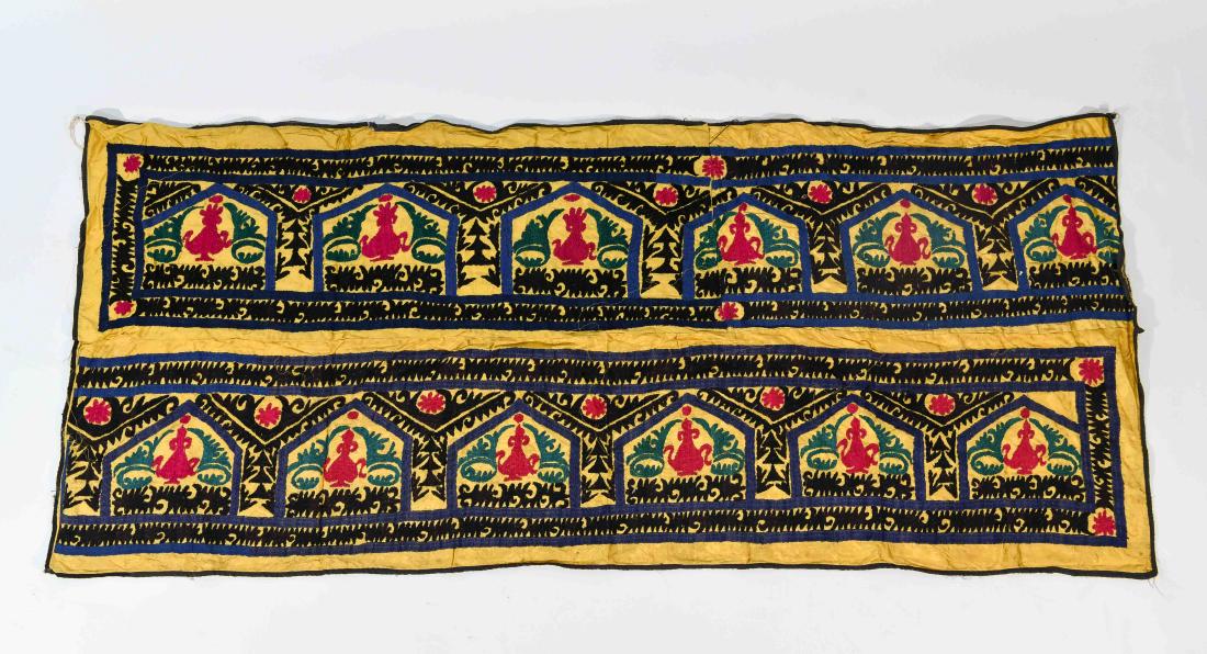 EMBROIDERED SUZANI WALL HANGING (1 of 8)