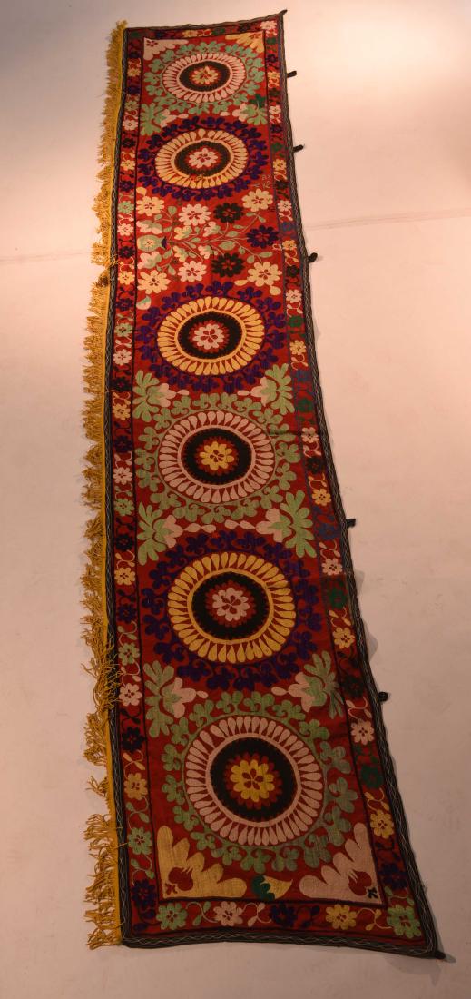 EMBROIDERED SUZANI WALL RUNNER (1 of 8)