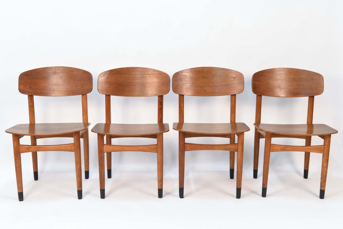 (4) BORGE MOGENSEN CHAIRS (1 of 10)