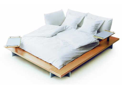 Ligne Roset Peter Maly Queen Platform Bed