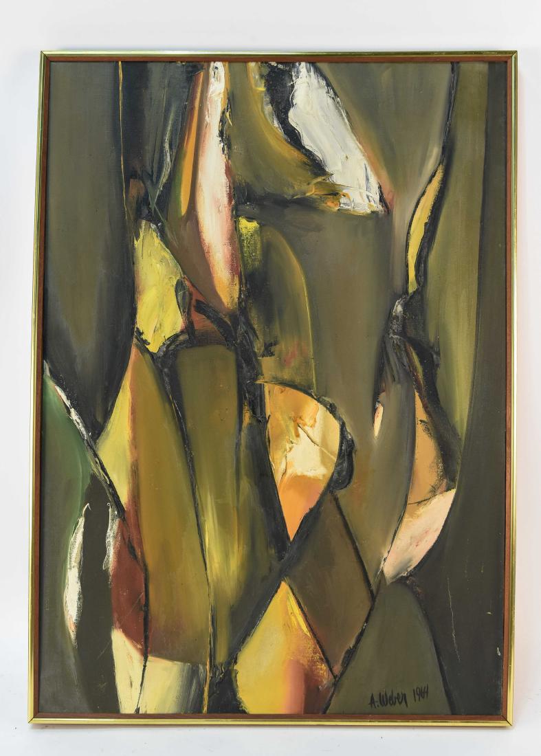 ARNOLD WEBER ABSTRACT O/C 1964 (1 of 9)