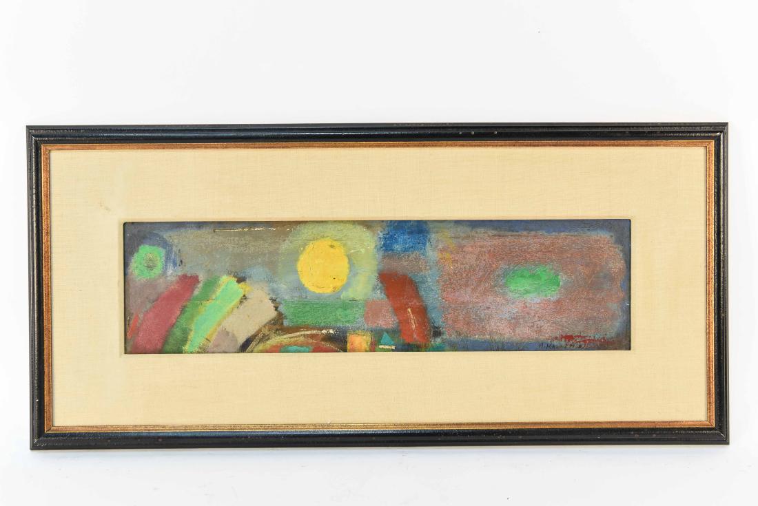 HERBERT KALLEN "PROVINCETOWN" 1953 O/B (1 of 10)