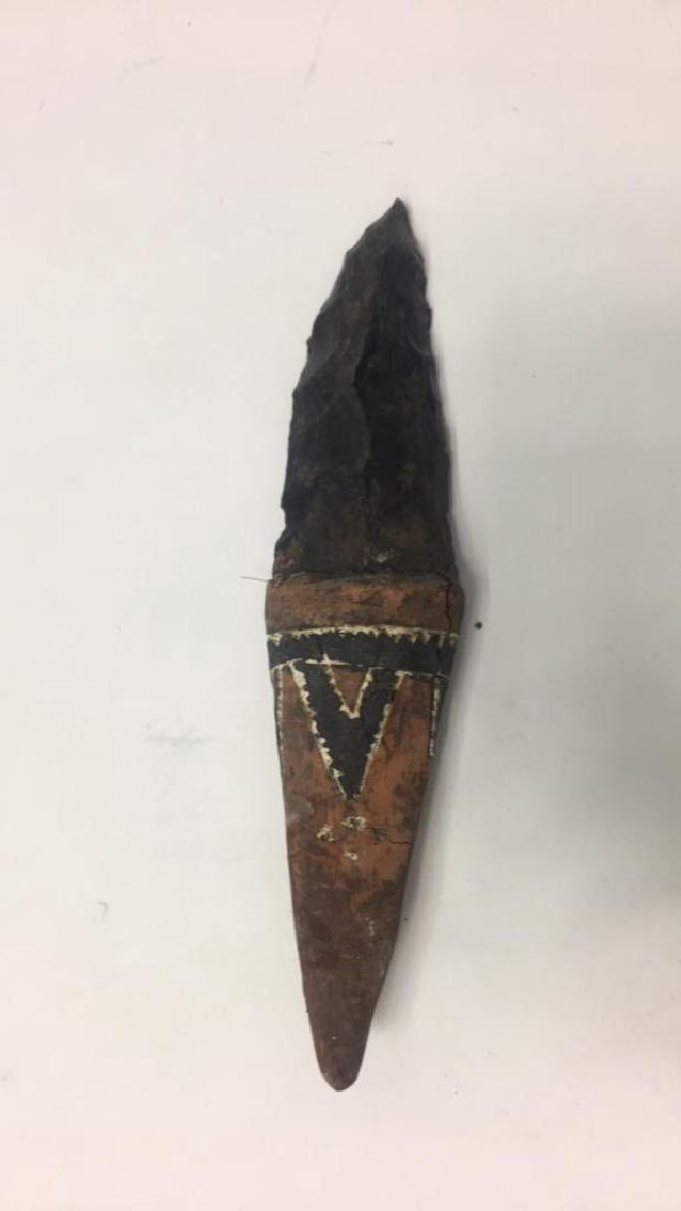 PAPUA NEW GUINEA ADMIRALTY ISLANDS OBSIDIAN KNIFE (1 of 11)