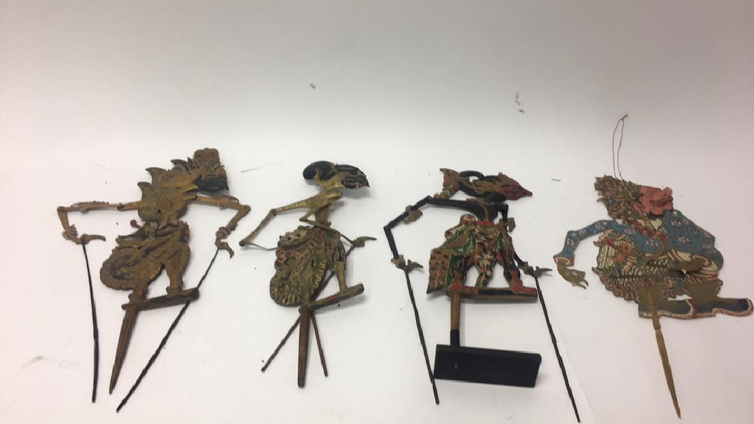 GROUPING OF JAVANESE SHADOW PUPPETS (1 of 10)