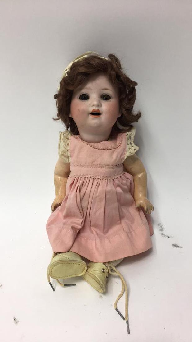 ANTIQUE GERMAN BISQUE & COMPOSITION DOLL (1 of 8)