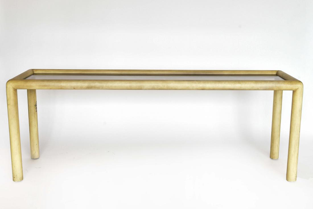 PHYLLIS MORRIS (1925-1988) SIGNED CONSOLE TABLE (1 of 6)