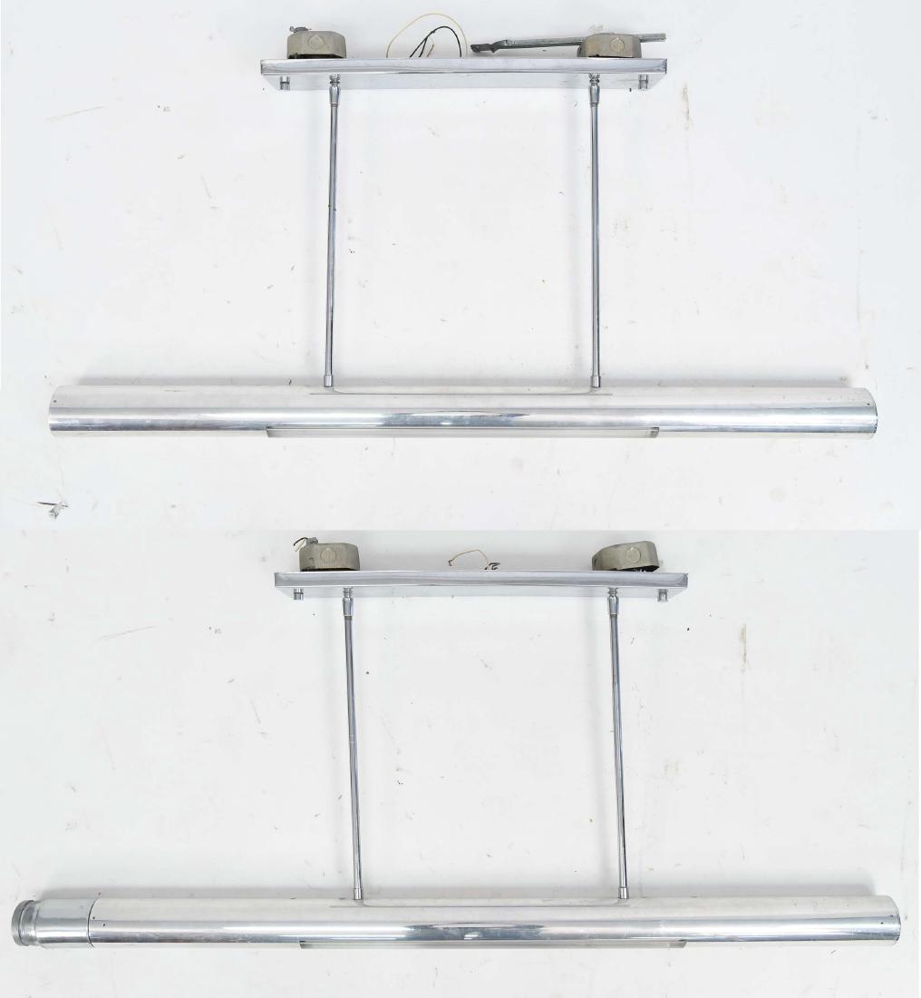 PAUL MAYEN; HABITAT MID-CENTURY TUBE CHANDELIER (1 of 11)