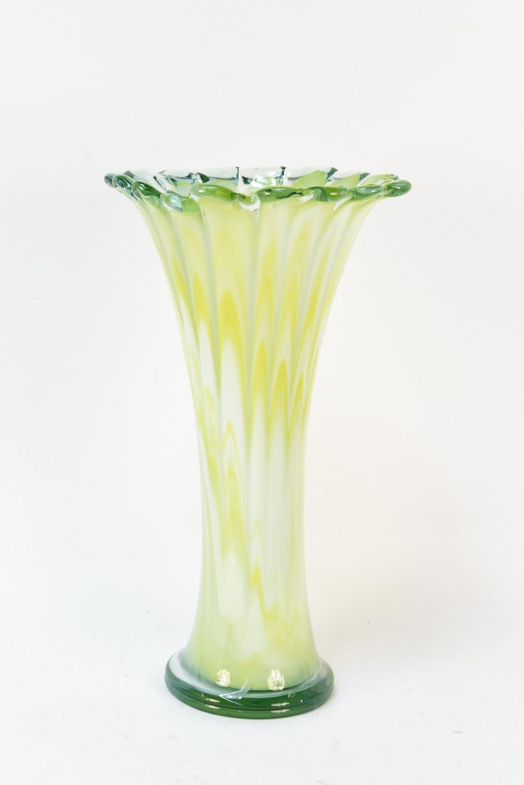 LARGE MURANO GLASS VASE (1 of 8)
