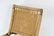 HANS WEGNER STYLE WOVEN ROPE FOLDING CHAIR - 2