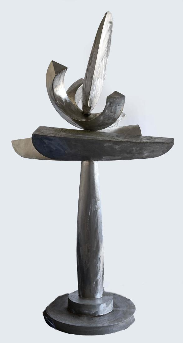 DAVID BOYAJIAN ABSTRACT METAL SCULPTURE (1 of 8)