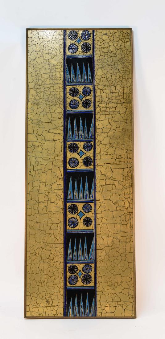 ABSTRACT ENAMEL WALL HANGING (1 of 10)