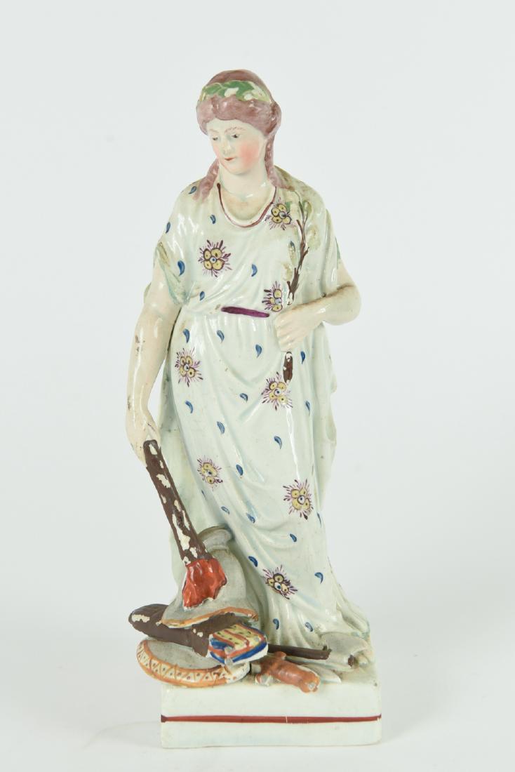 PAINTED PORCELAIN FIGURE (1 of 9)