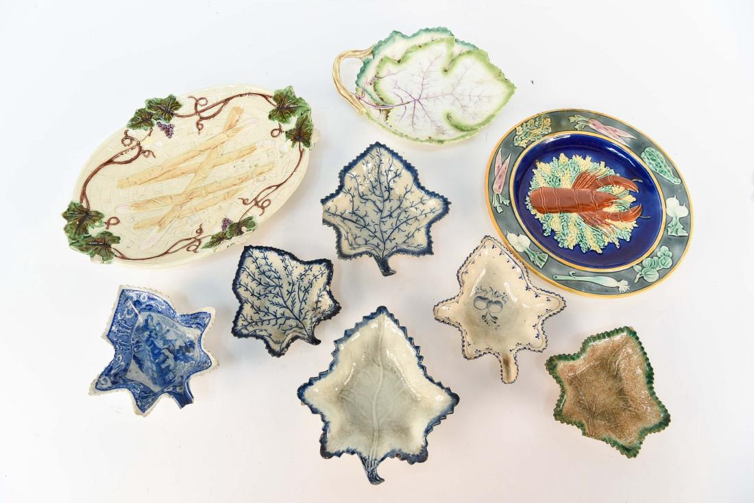 (9) PORCELAIN DISHES INCL. WEDGWOOD & WORCESTER (1 of 8)