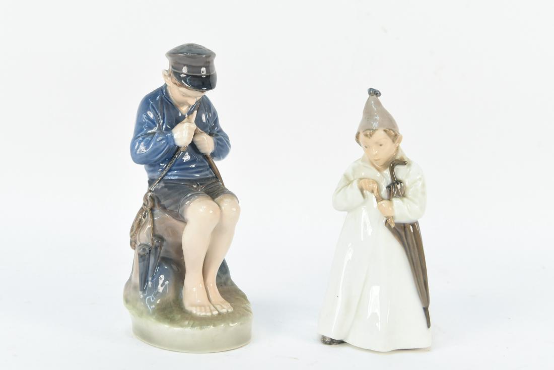 (2) ROYAL COPENHAGEN FIGURES (1 of 5)