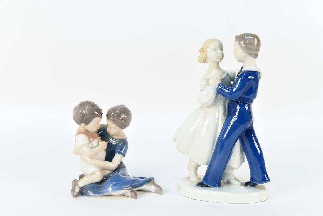 (2) B&G DANISH PORCELAIN FIGURES (1 of 6)