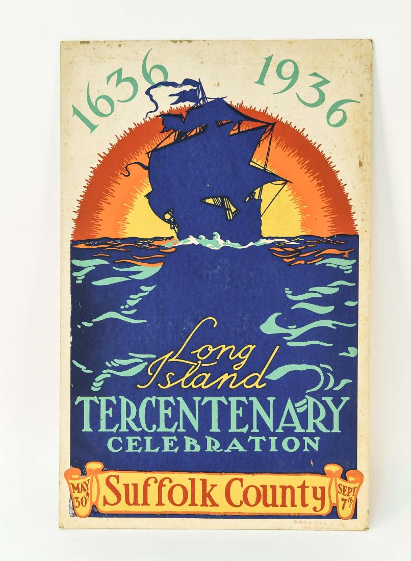 WPA 1936 SUFFOLK COUNTY POSTER (1 of 6)