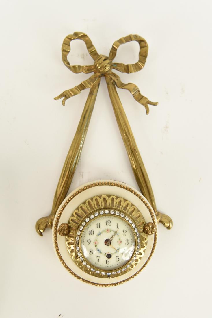 SMALL FRENCH WALL CLOCK (1 of 7)