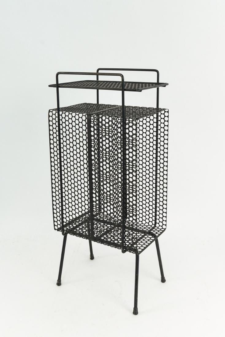 PERFORATED MAURICE DUCHIN 1950'S METAL SIDE TABLE (1 of 5)