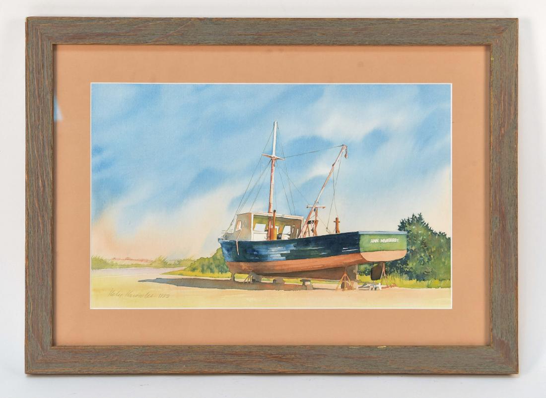 KELY KNOWLES ORELANS, MASS. WATERCOLOR ON PAPER (1 of 3)