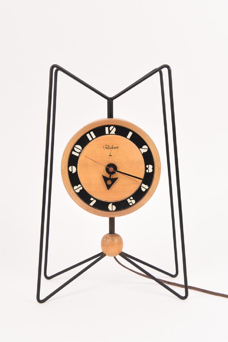 TELECHRON MID-CENTURY ELECTRIC CLOCK (1 of 7)