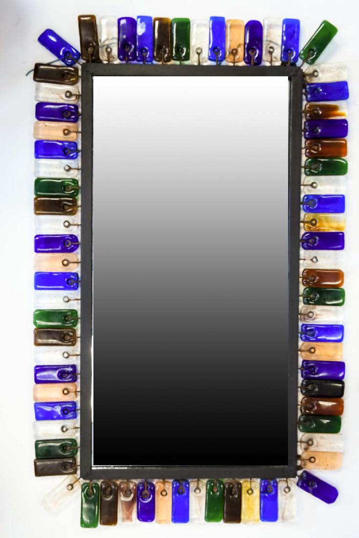 FEDERS FELIPE DERFLINGHER MEXICAN GLASS MIRROR (1 of 8)