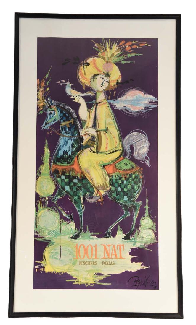 BJORN WIINBLAD POSTER, 1961 (1 of 8)