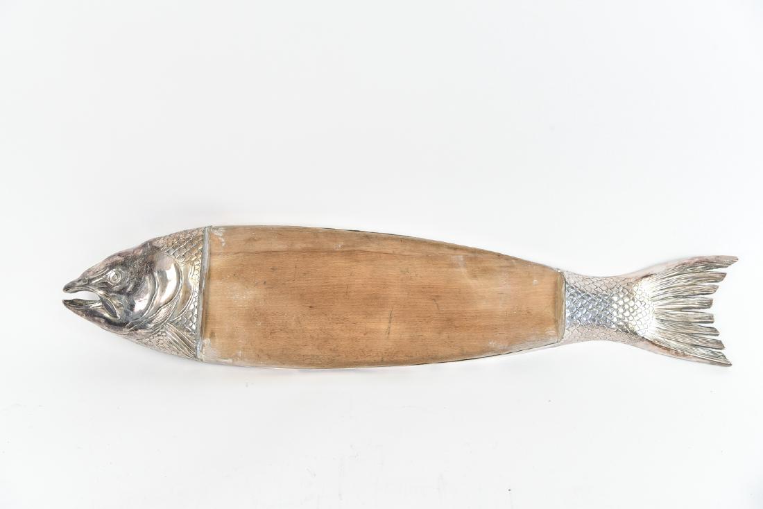 LARGE SPANISH SILVER FISH PLATTER (1 of 8)