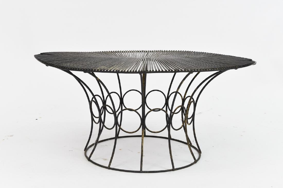 JOHN RISLEY (1912-2002) WIRE COFFEE TABLE (1 of 7)