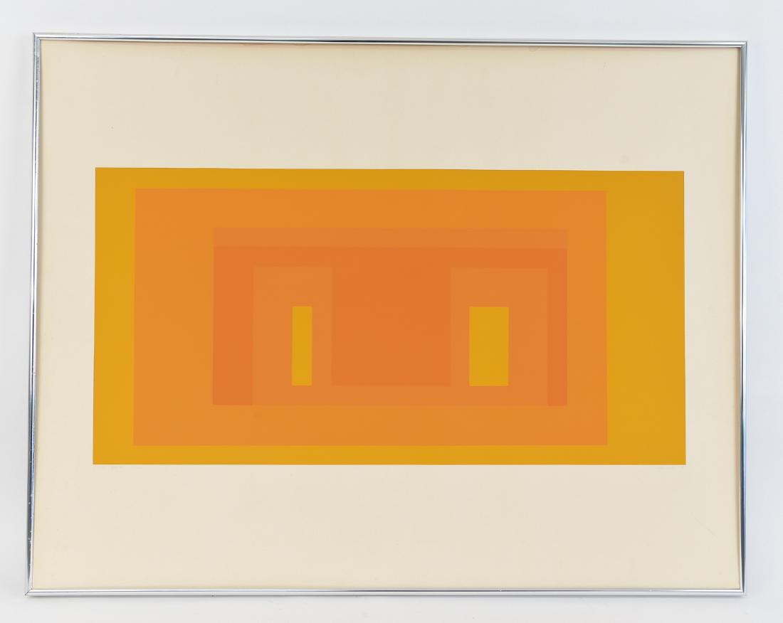 JOSEF ALBERS SERIGRAPH HOMAGE TO THE SQUARE (1 of 8)