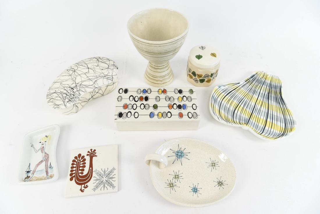 GROUPING OF MID CENTURY CERAMICS (1 of 12)