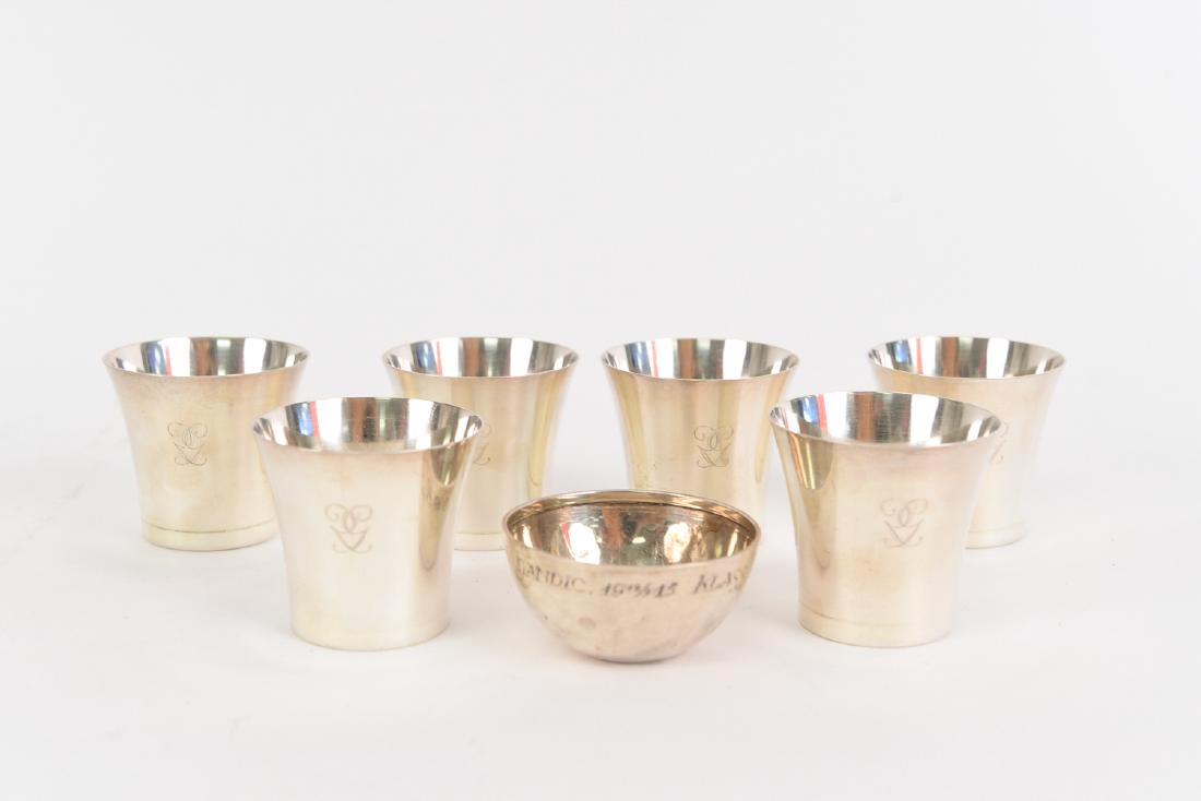 GROUPING OF SMALL SWEDISH TROPHY CUPS (1 of 7)