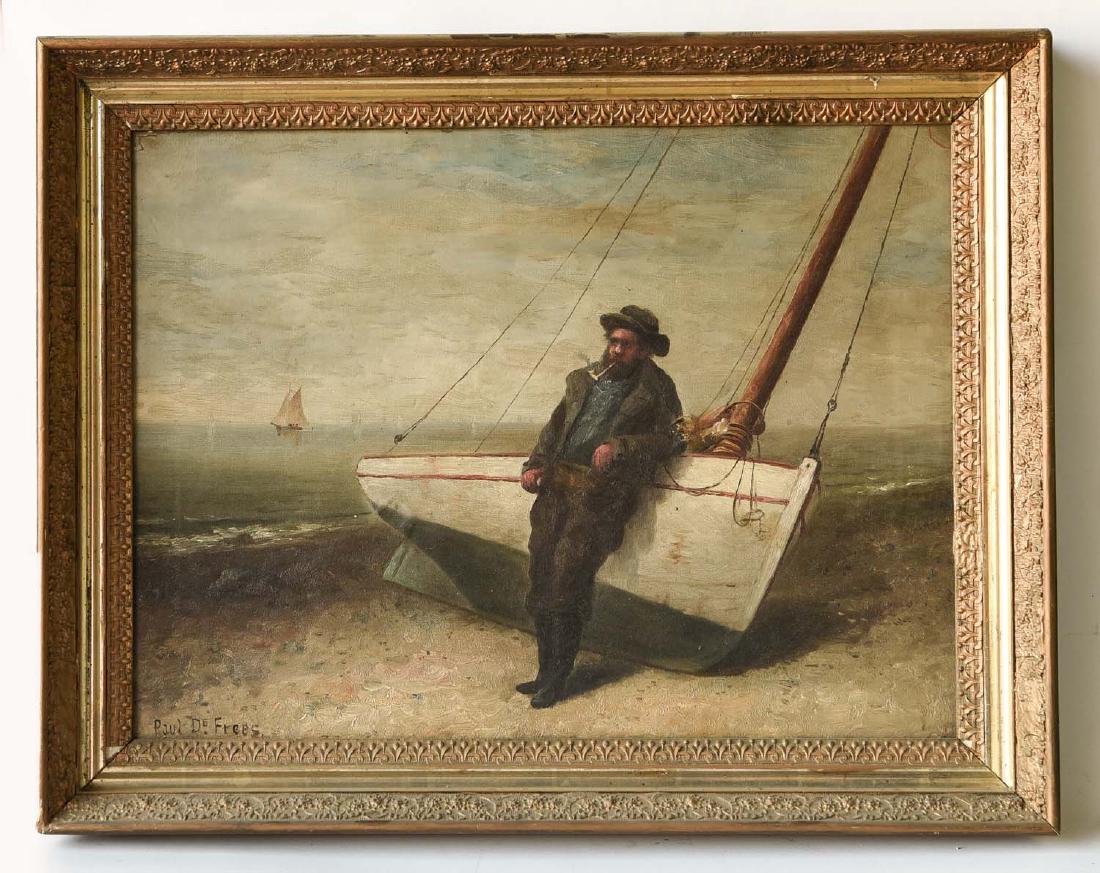 NAUTICAL SEA CAPTAIN & BOAT BY PAUL DE FREES (1 of 10)
