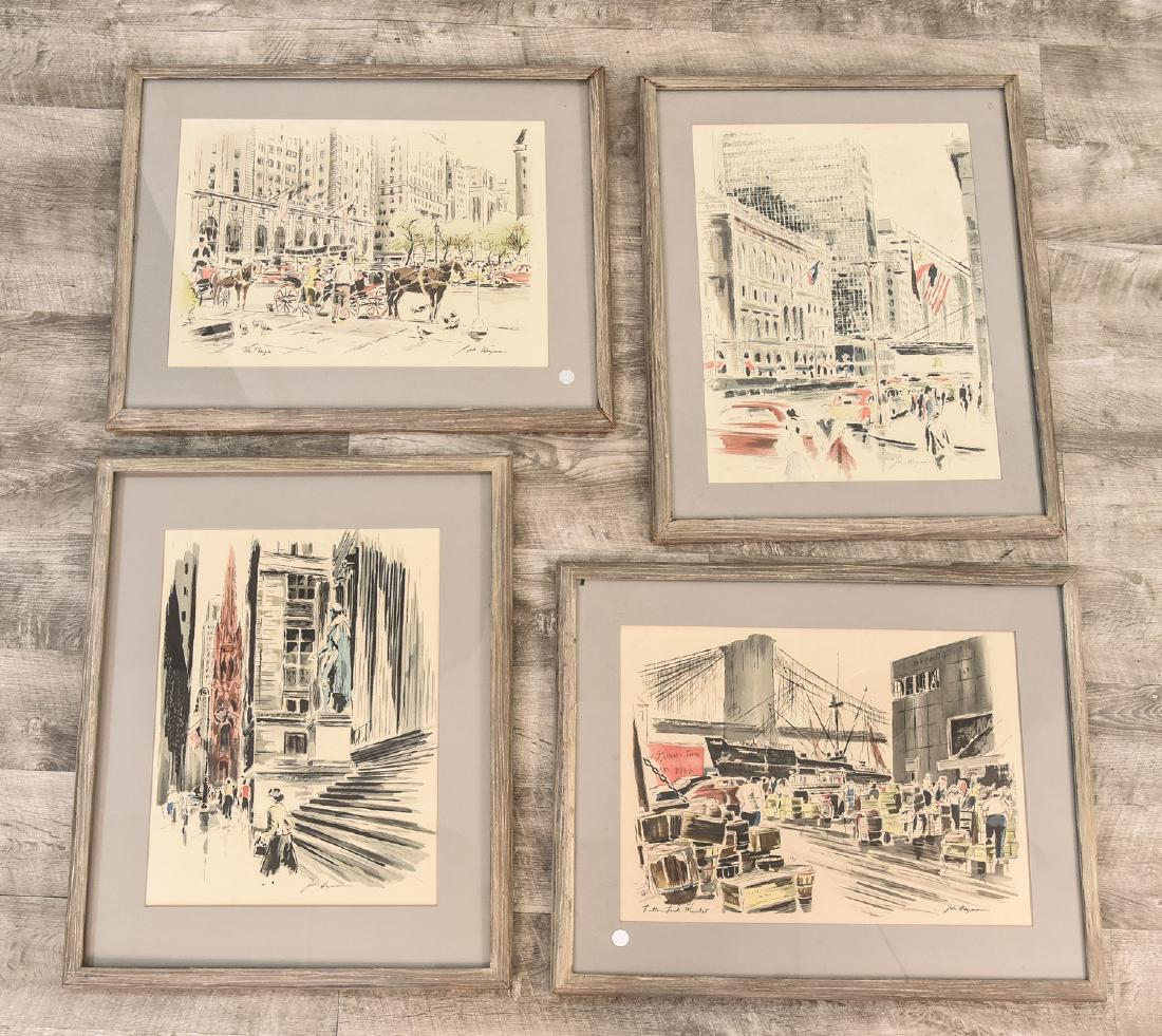 JOHN HAYMSOM (AMERICAN 1902-1980) (1 of 11)