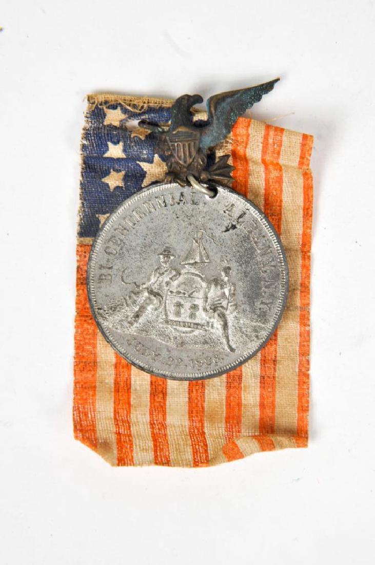 ALBANY NY BICENTENNIAL MEDAL AMERICAN FLAG RIBBON (1 of 6)