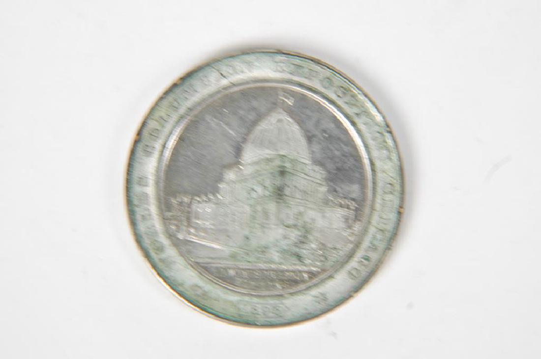 1893 COLUMBIAN WORLDS FAIR CHICAGO MEDAL (1 of 6)