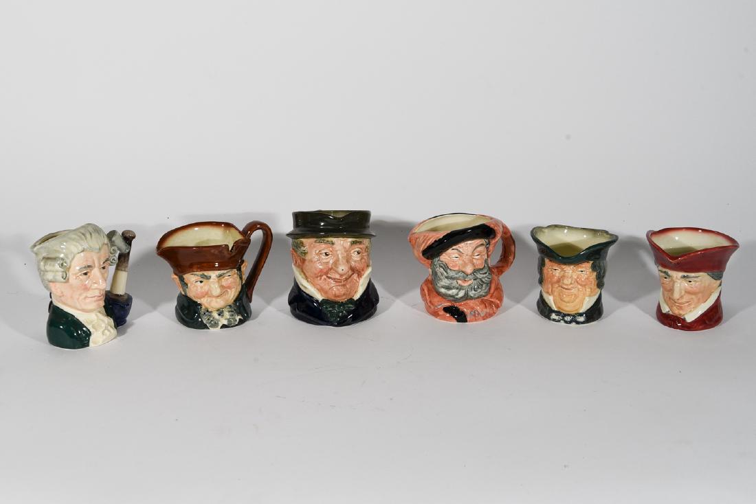 GROUPING OF SMALL TOBY MUGS (1 of 7)