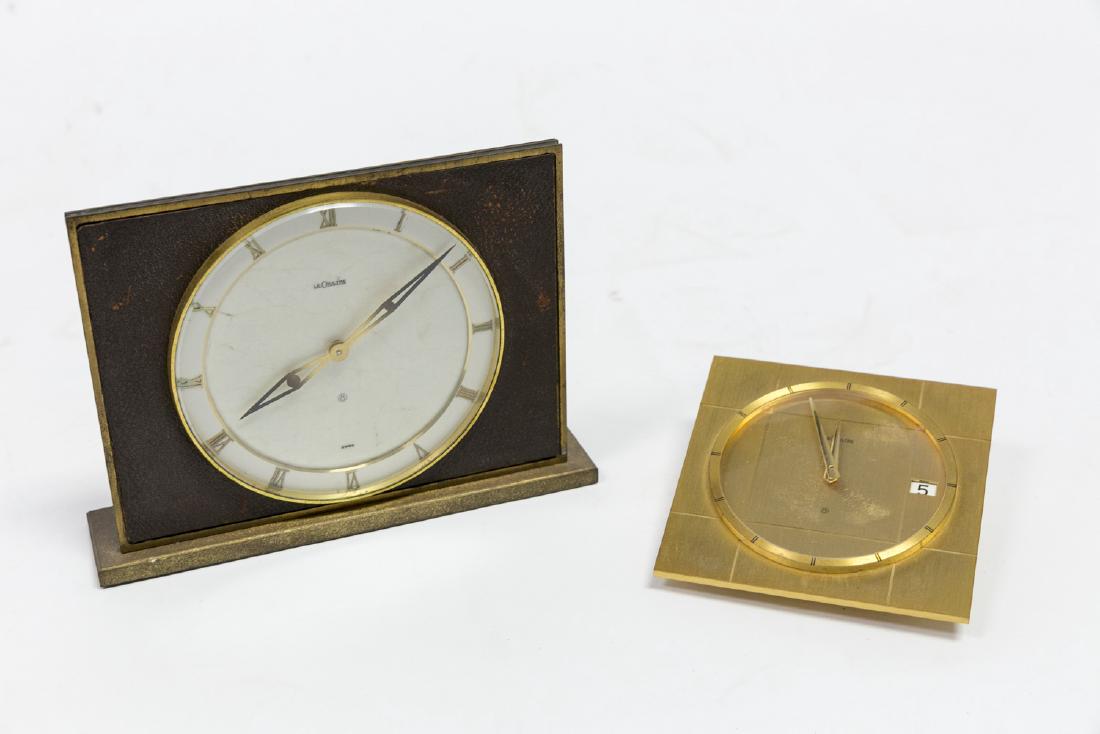 (2) LECOULTRE 8 DAY CLOCKS (1 of 11)