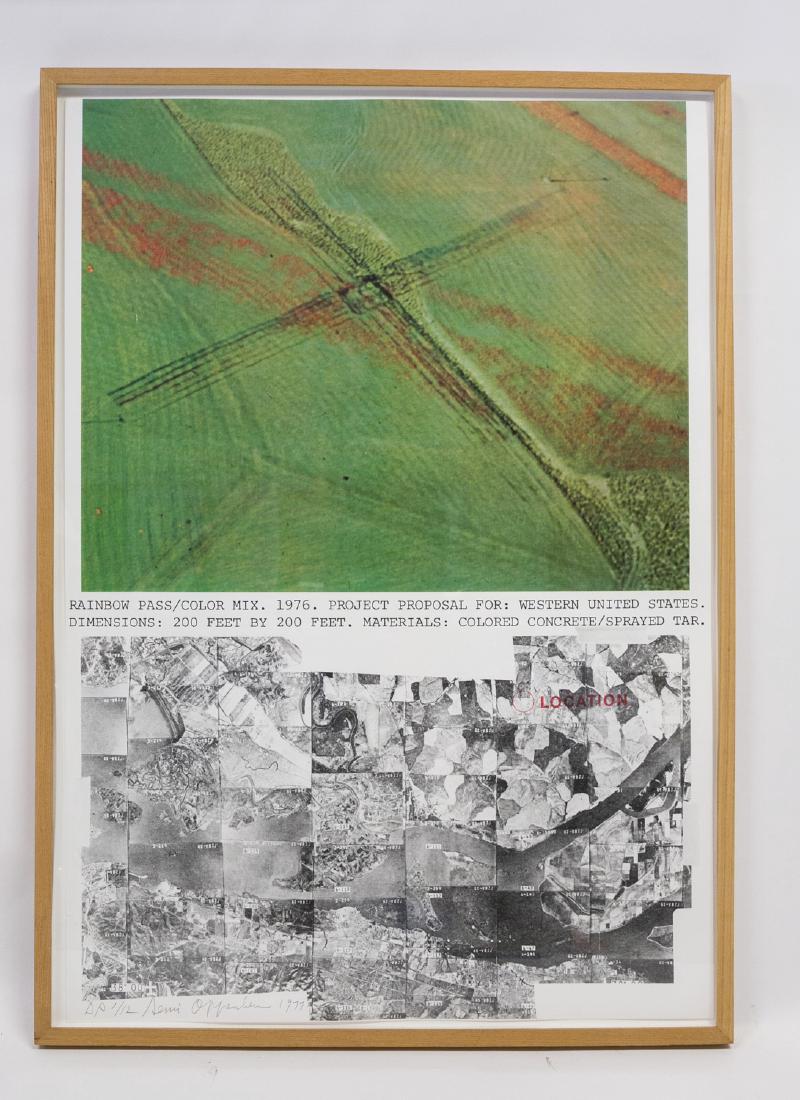 DENNIS OPPENHEIM (1938-2011) 1977 PRINT (1 of 10)