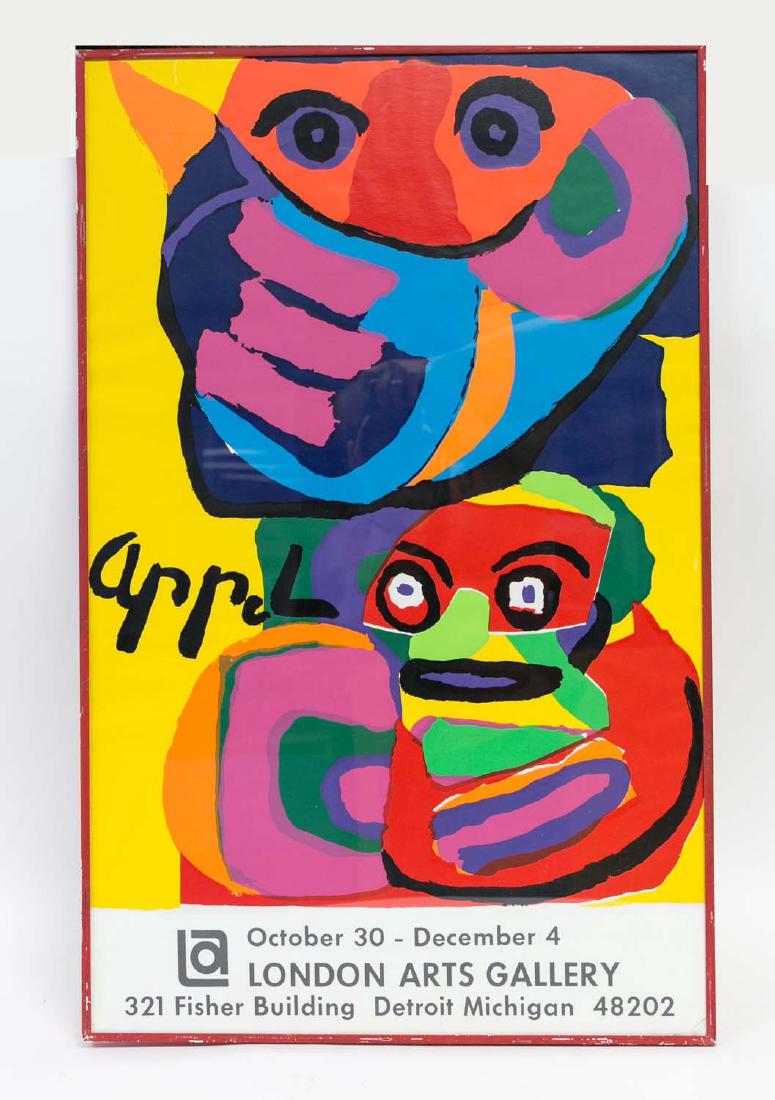 KARL APPEL (DUTCH 1921-2006) POSTER (1 of 7)